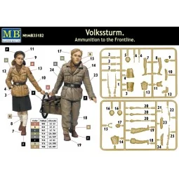 Volkssturm. Ammunition to the Frontline, 1/35 - Master Box Ltd. 35182 2