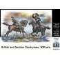 British and German cavalrymen, WWI era, 1/35 - Master Box Ltd. 35184