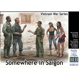 Somewhere in Saigon, Vietnam War Series, 1/35 - Master Box Ltd. 35185