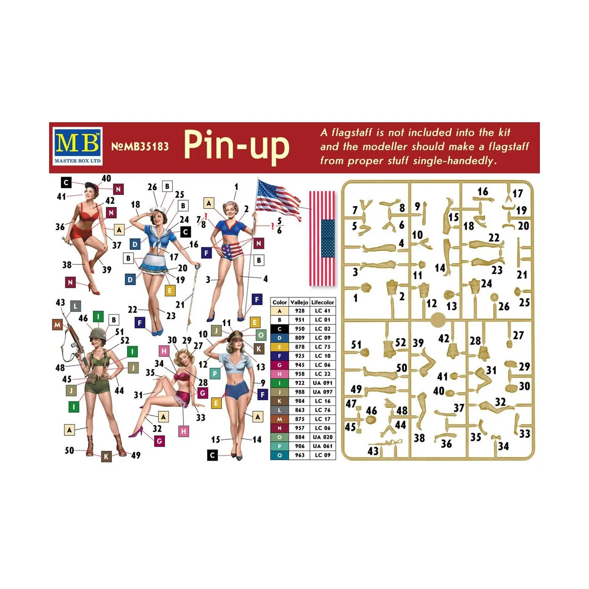 Pin-up, 1/35 - Master Box Ltd. 35183