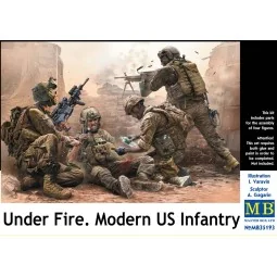 Modern US infantry, 1/35 - Master Box Ltd. 35193