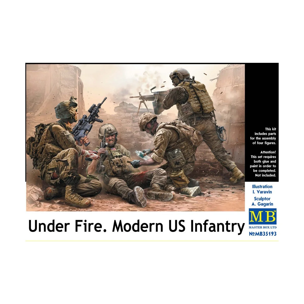 Modern US infantry, 1/35 - Master Box Ltd. 35193