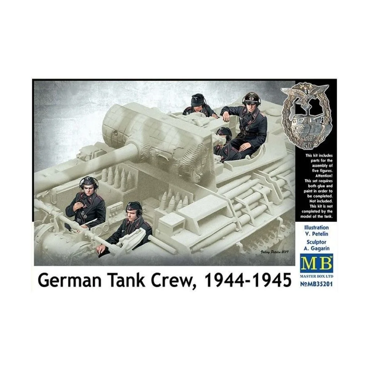 German Tank Crew 1944-1945, 1/35 - Master Box Ltd. 35201