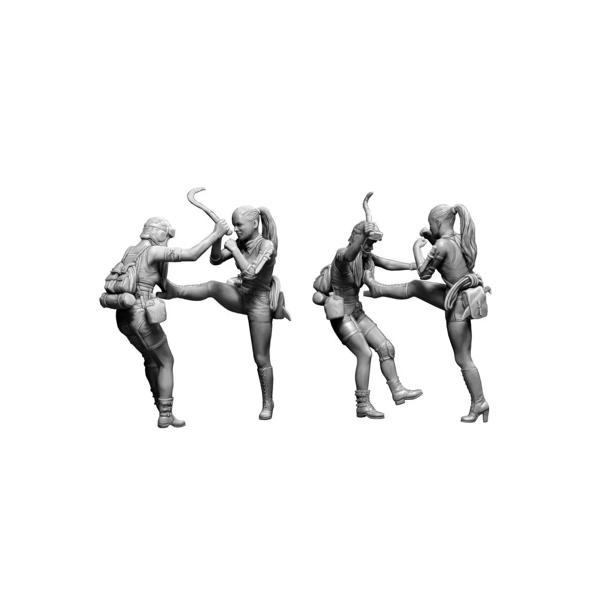 Desert Battle Series. Skull Clan-New Amazons, 1/35 - Master Box Ltd...
