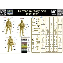 German military man, 1939-1941, 1/35 - Master Box Ltd. 35227 2