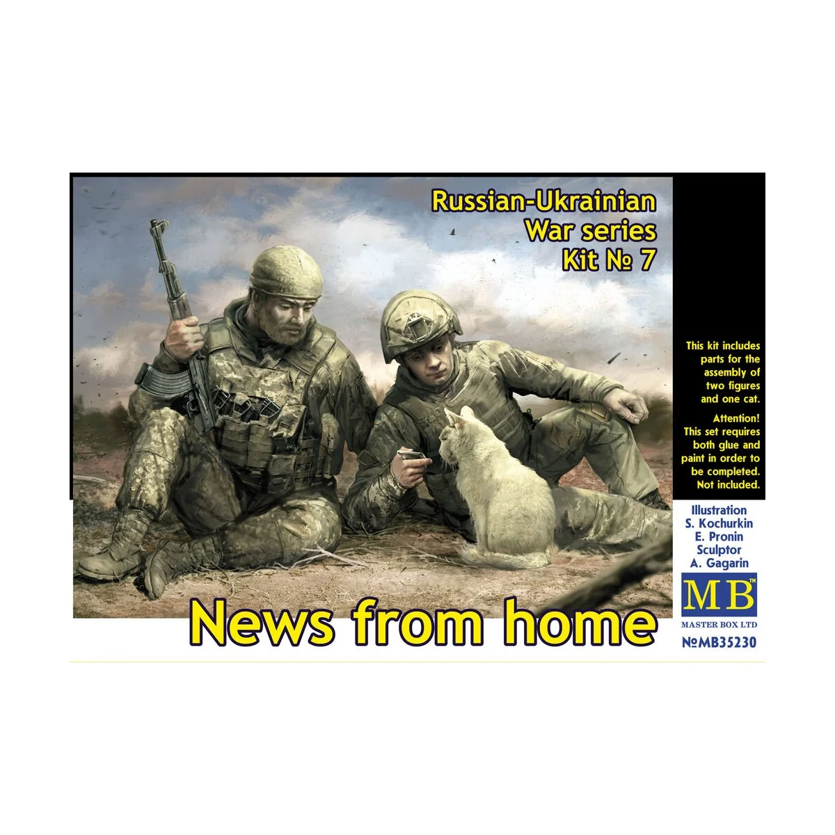 News from home. Russian-Ukrainian War series, kit No 7, 1/35 - Mast...