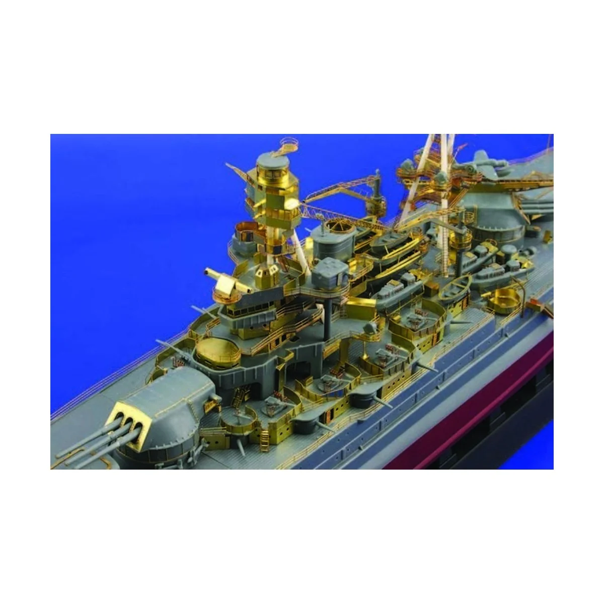 USS Arizona für Mini Hobby Models-Bausatz, 1/350 - Eduard Accessori... USS Arizona für Mini Hobby Models-Bausatz, 1/350 - Eduard Accessori...