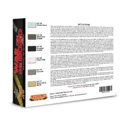 War On The Road – Concrete Tarmac & Plaster 6 x 22 ml - Lifecolor CS49 2