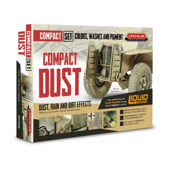 Compact Dust 6 x 22 ml - Lifecolor SPG08