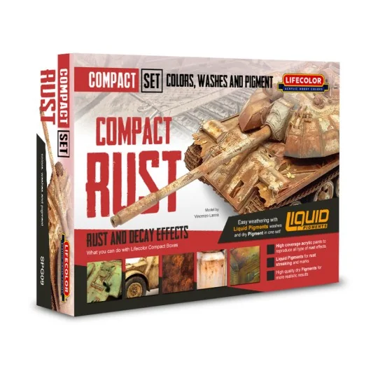 Compact Rust 6 x 22 ml - Lifecolor SPG09