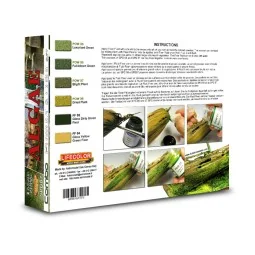 Algae 6 x 22 ml - Lifecolor SPG07 2