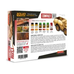 Compact Rust 6 x 22 ml - Lifecolor SPG09 2