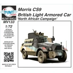 Morris CS9 British Light Armored Car ‘North African Campaign’1/72 -... 2