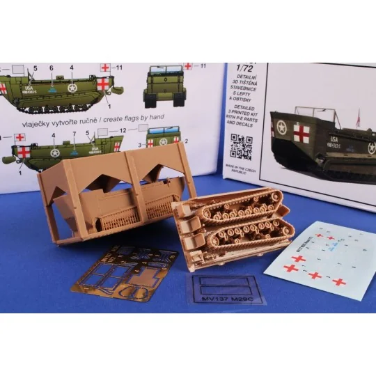 M29C Weasel ‘Amphibious Version’, 1/72 - Planet Models 129-MV137