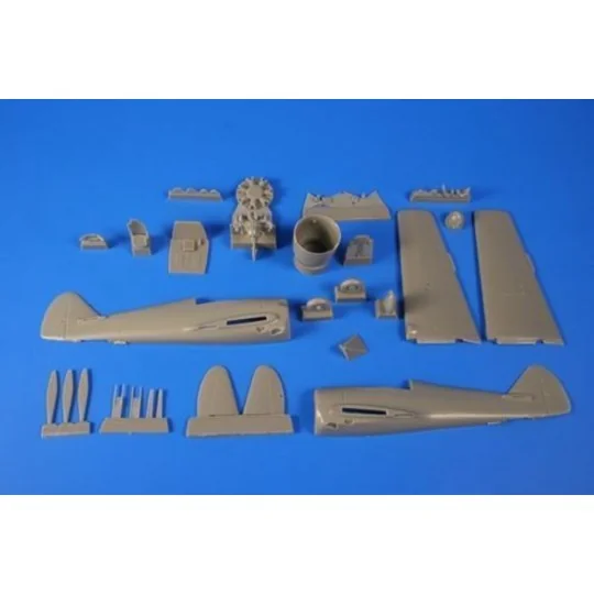 FFVS J-22A Swedish WW2 main fighter airc, 1/48 - Planet Models 129-...