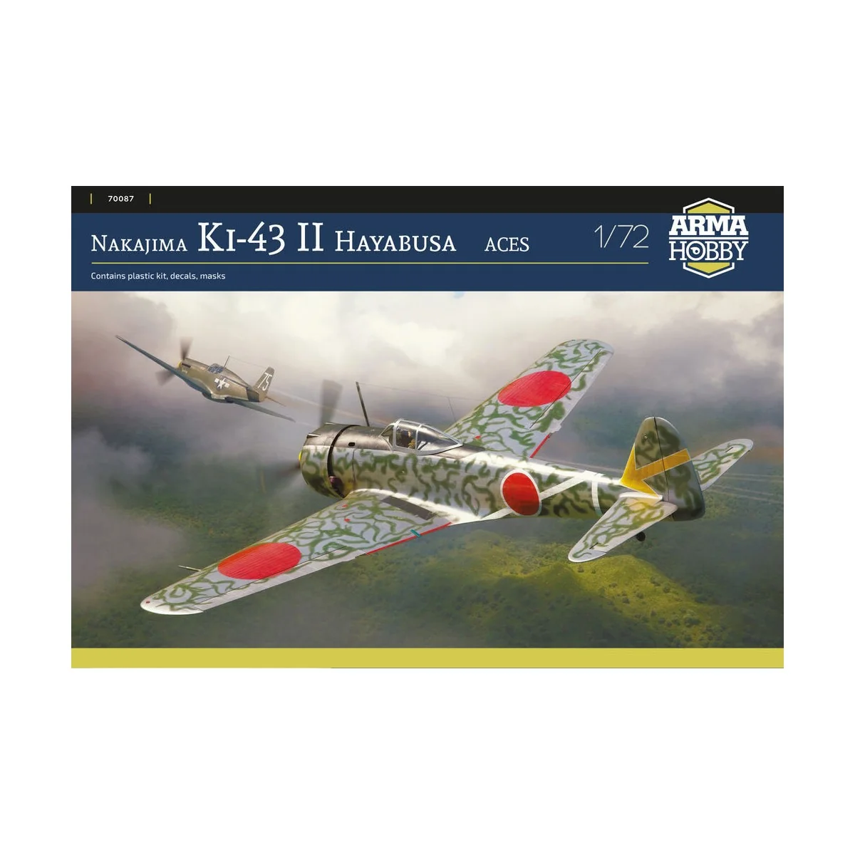 Ki-43 Hayabusa Aces, 1/72 - Arma Hobby 70087 Ki-43 Hayabusa Aces, 1/72 - Arma Hobby 70087