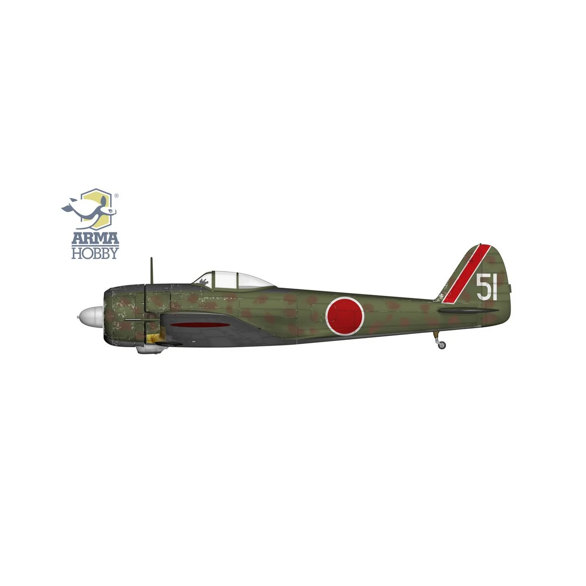 Ki-43 Hayabusa Aces, 1/72 - Arma Hobby 70087 Ki-43 Hayabusa Aces, 1/72 - Arma Hobby 70087