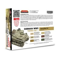 German vehicle WWII set n.1 - Lifecolor CS01 2