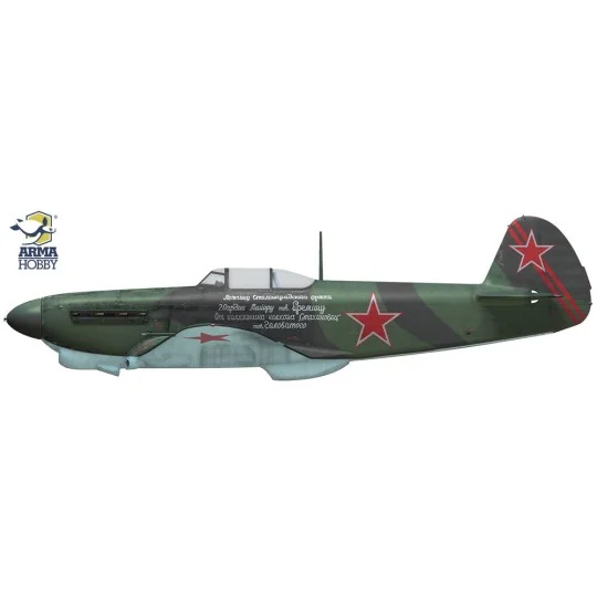 Jak-1b, 1/72 - Arma Hobby 70088 Jak-1b, 1/72 - Arma Hobby 70088