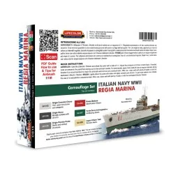 Italian Regia Marina WWII colors - Lifecolor CS15 2