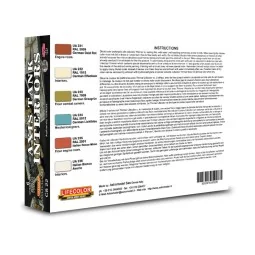 German and Italian interior tanks colors - Lifecolor CS22 2