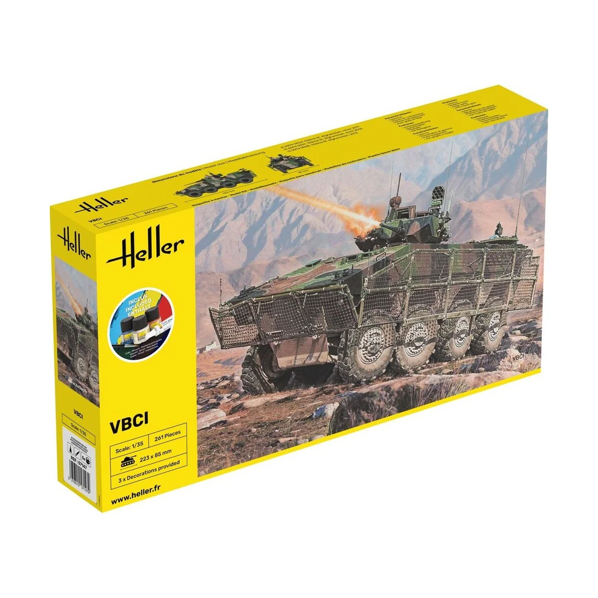 STARTER KIT VBCI, 1/35 - Heller 57147 STARTER KIT VBCI, 1/35 - Heller 57147