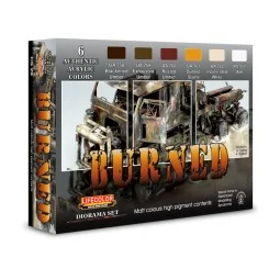Burned Matt Colours high pigment content - Lifecolor CS29