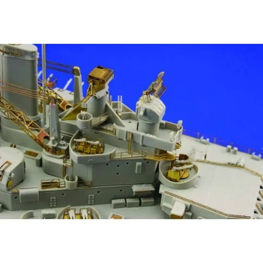 USS BB-55 North Carolina 1/350 für Trumpeter-Bausatz - Eduard Acces...