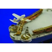 USS BB-55 North Carolina 1/350 für Trumpeter-Bausatz - Eduard Acces...