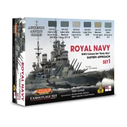 Royal Navy WWII Eastern Approach early war Set 1 Camouflage Set - L...