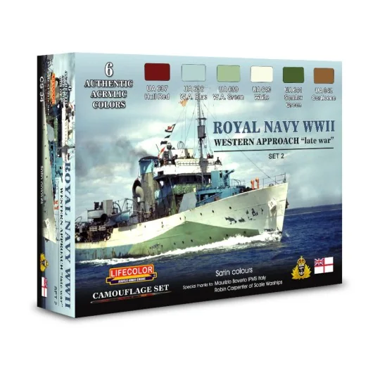 Royal Navy WWII Western Approach late wa - Lifecolor CS34