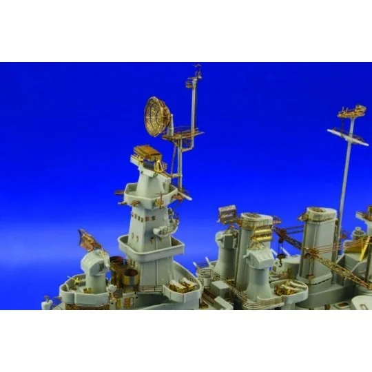 USS BB-55 North Carolina 1/350 für Trumpeter-Bausatz, 1/350 - Eduar...