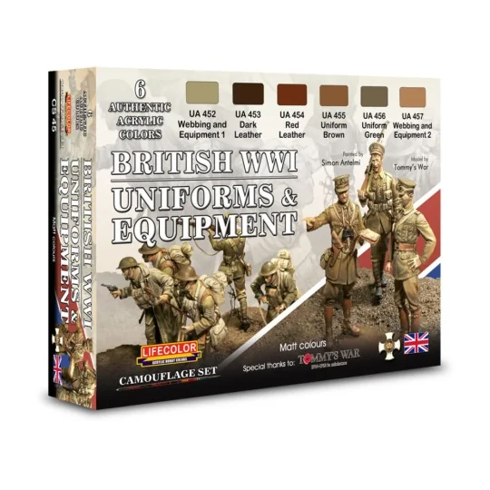 British Uniforms & Equipment - Lifecolor CS45