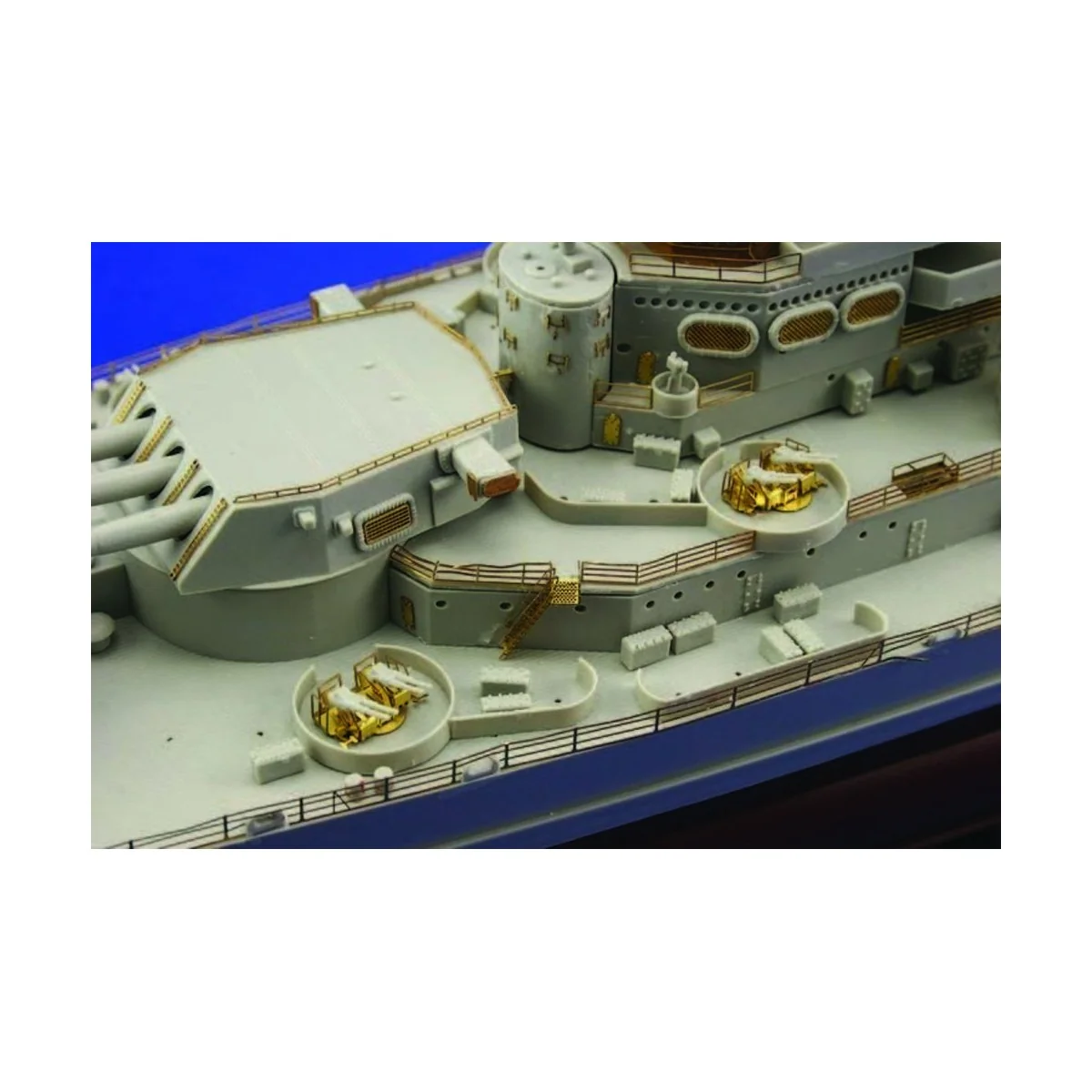 USS BB-55 North Carolina 1/350 für Trumpeter-Bausatz - Eduard Acces...