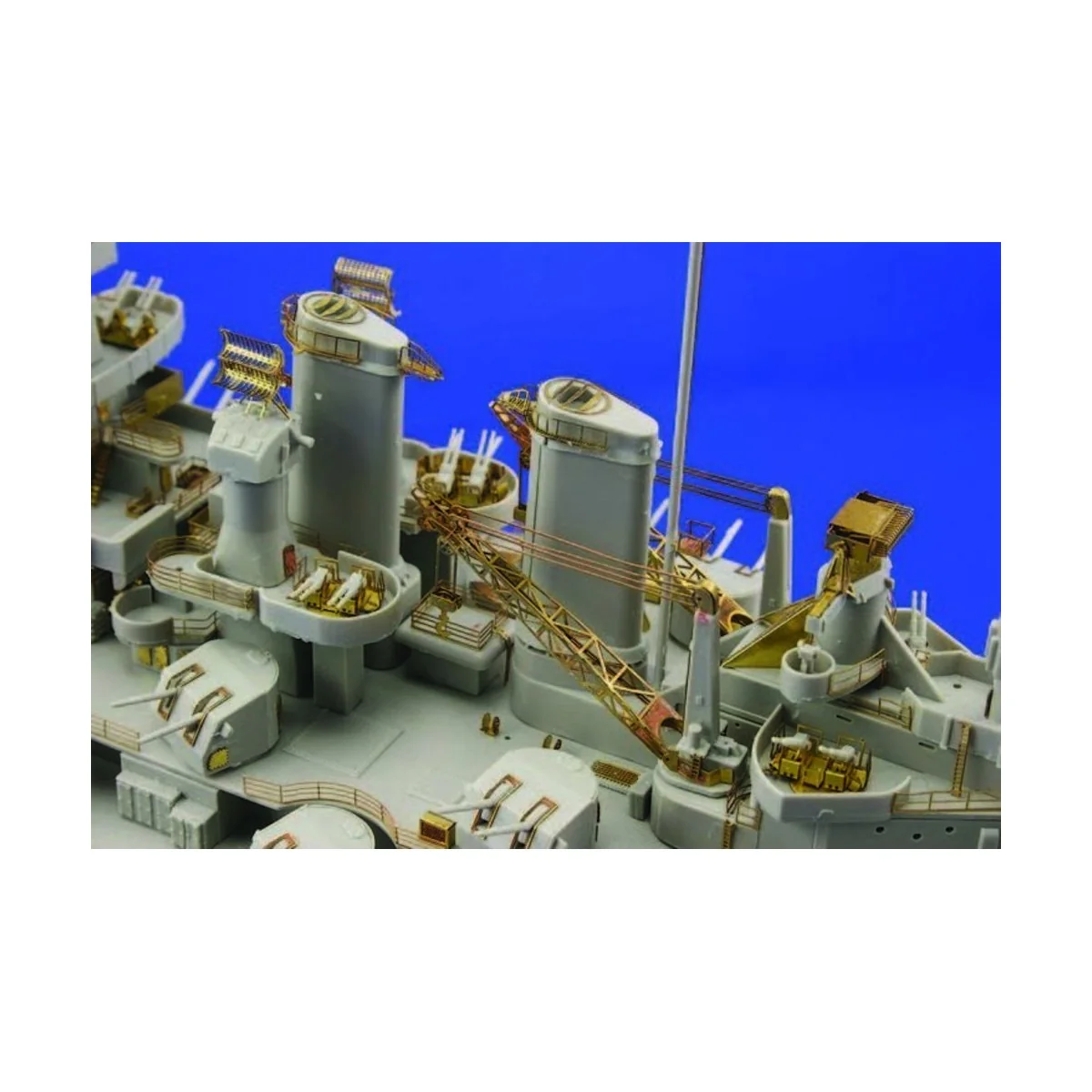 USS BB-55 North Carolina 1/350 für Trumpeter-Bausatz - Eduard Acces...