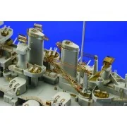 USS BB-55 North Carolina 1/350 für Trumpeter-Bausatz, 1/350 - Eduar...