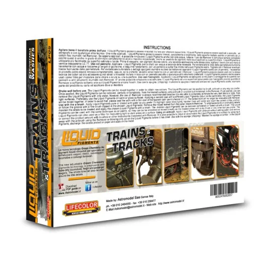 Liquid Pigments Trains & Tracks - Lifecolor LP05