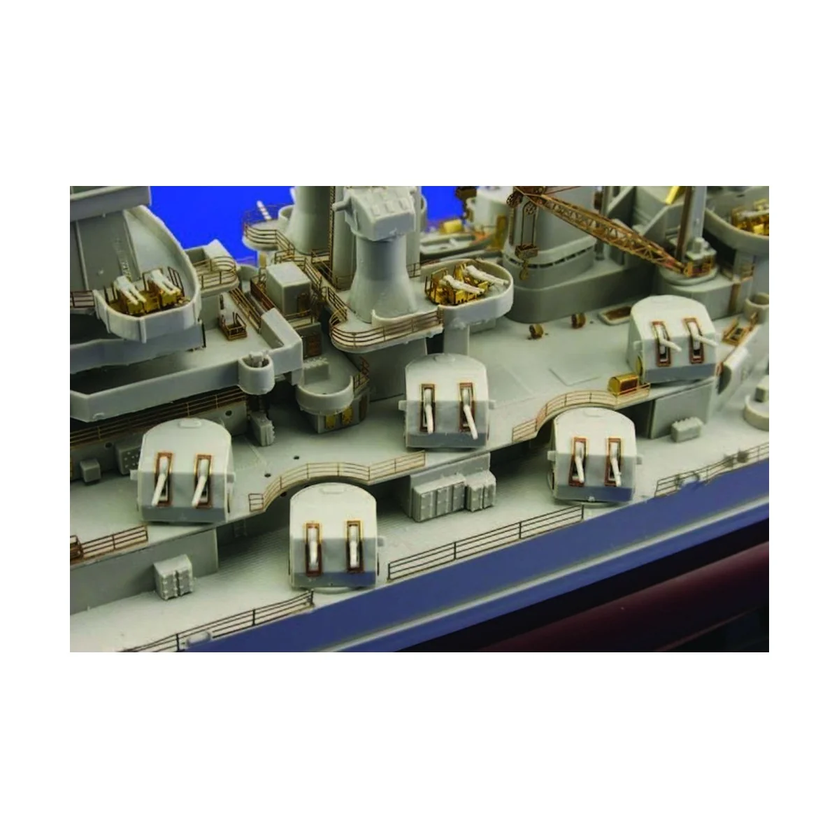 USS BB-55 North Carolina 1/350 für Trumpeter-Bausatz - Eduard Acces...