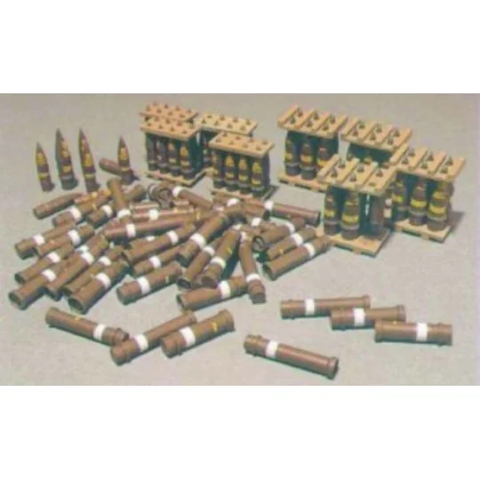 MUNITIONS 155 ET 203 mm, 1/35 - AFV-Club AF35017