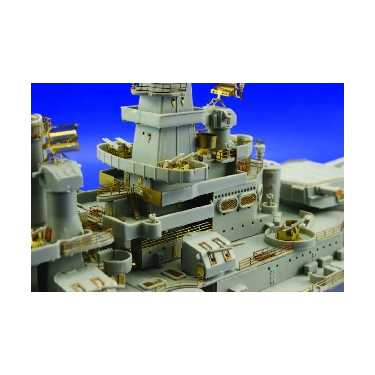 USS BB-55 North Carolina 1/350 für Trumpeter-Bausatz - Eduard Acces...