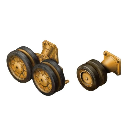 Wheels & suspensions for Panzer IV, 1/35 - AFV-Club AF35194