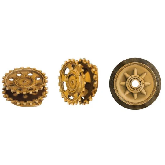 Wheels & suspensions for Panzer IV, 1/35 - AFV-Club AF35194