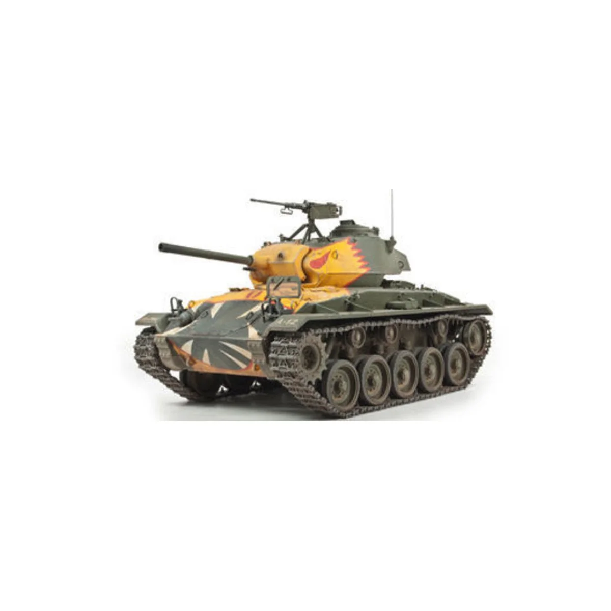 M24 Chafee tank Korea war vision, 1/35 - AFV-Club AF35209