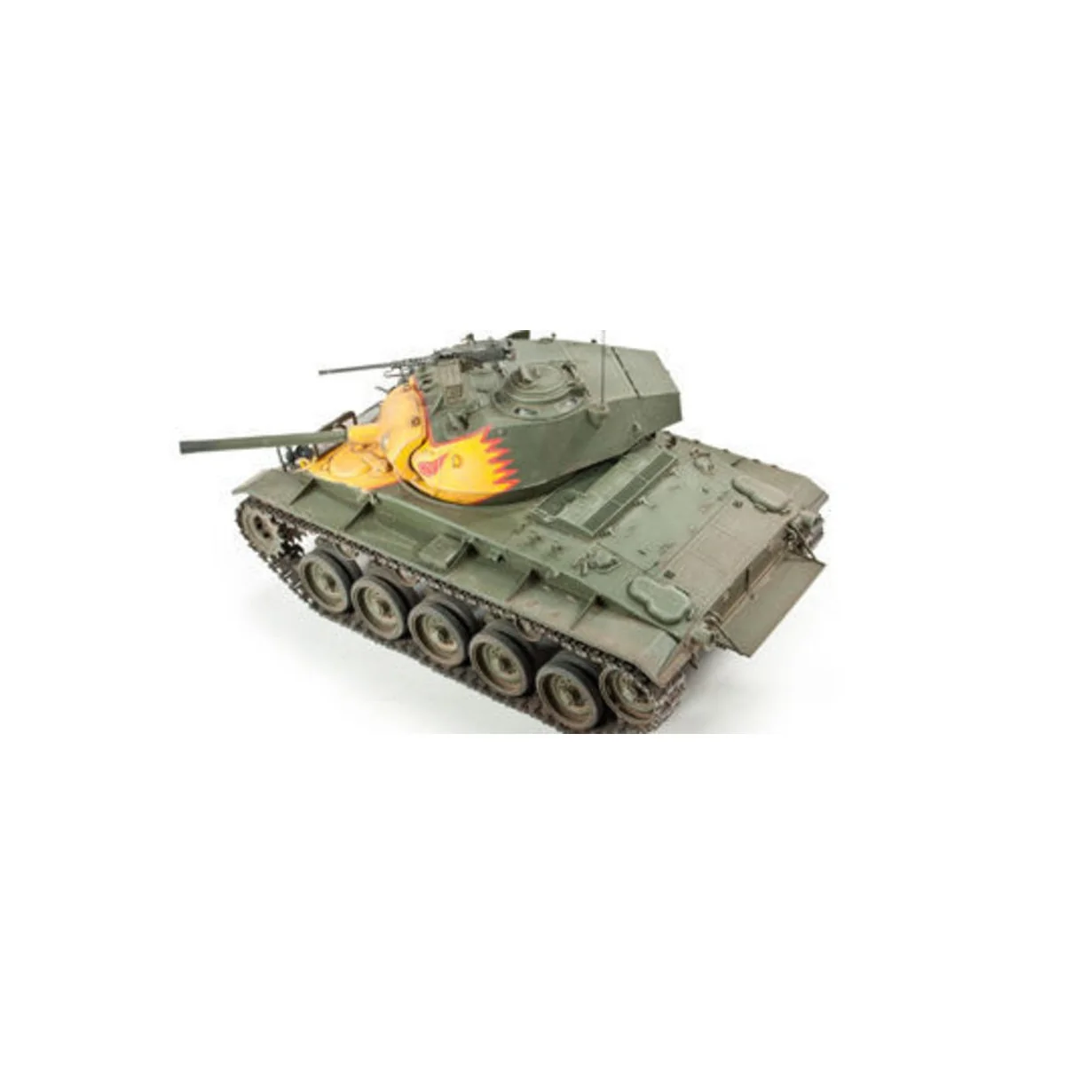M24 Chafee tank Korea war vision, 1/35 - AFV-Club AF35209