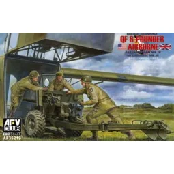 British Mk.4 6pdr airborne anti-tank Gun, 1/35 - AFV-Club AF35219