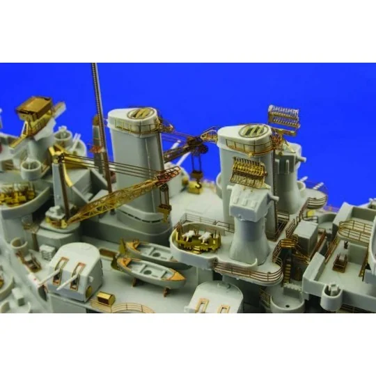 USS BB-55 North Carolina 1/350 für Trumpeter-Bausatz - Eduard Acces...