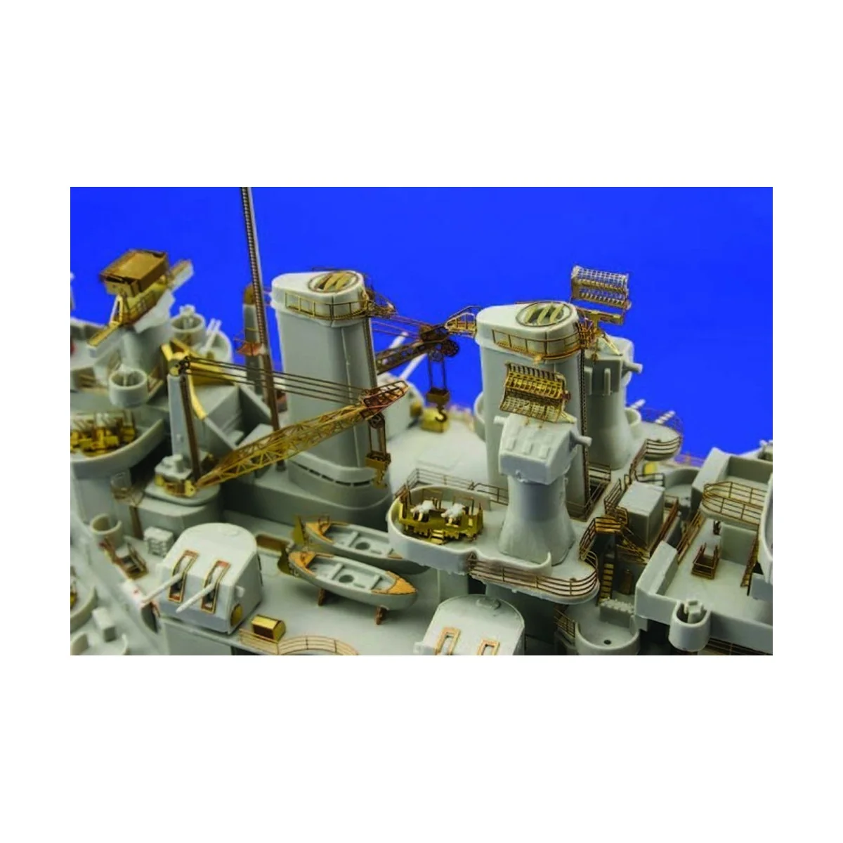 USS BB-55 North Carolina 1/350 für Trumpeter-Bausatz, 1/350 - Eduar...