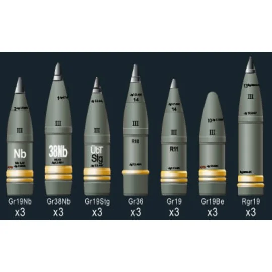 SFH18 Howitzer Ammunition, 1/35 - AFV-Club AG35043