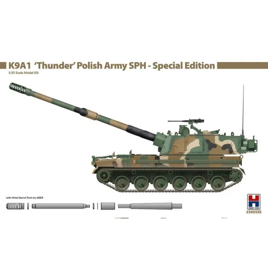K9A1 'Thunder' Polish Army SPH - Special Edition, 1/35 - Hobby 2000...