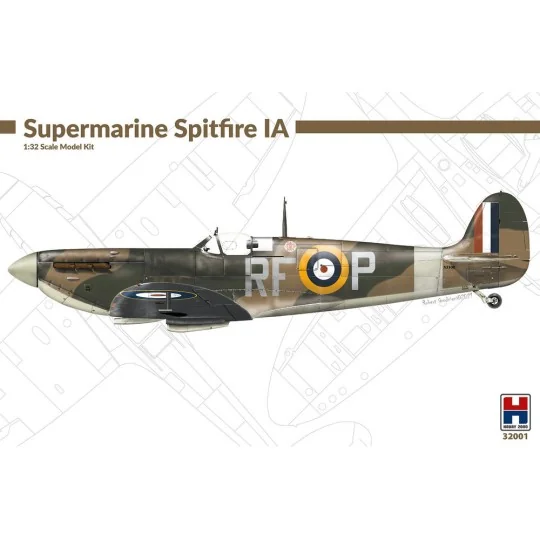 Supermarine Spitfire IA, 1/32 - Hobby 2000 32001